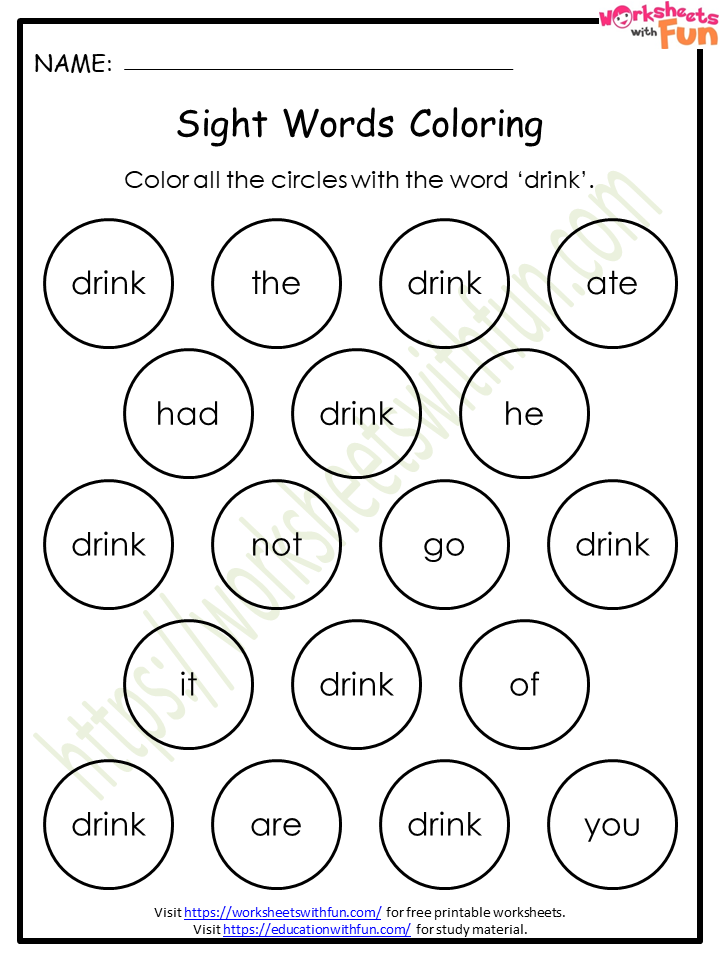 english-general-preschool-sight-word-worksheet-drink